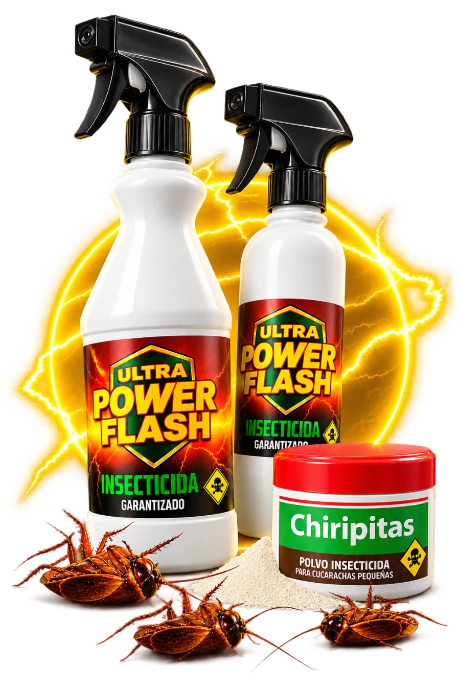 Ultra Power Flash y el tarro Chiripitas